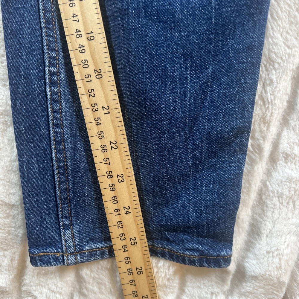 Abercrombie & Fitch Jeans Womens 26 Short The Mom High Rise Dark Wash‎ - Picture 6 of 8